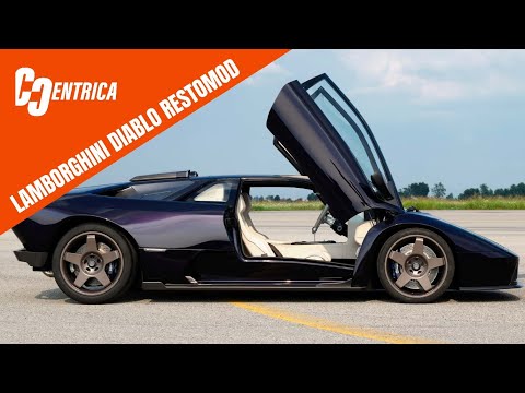 Eccentrica Unveils the Lamborghini Diablo Restomod!  #lamborghini #luxurycars #automobile #4k