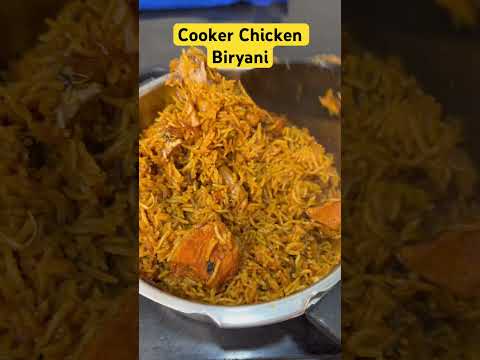 Cooker Chicken Biryani #chickenbiryaniincooker #chickenbiryani #chickenrecipes