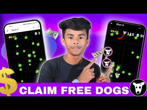 🛑 Blum দিচ্ছে Dogs টোকেন ফ্রিতে 🤑🤑| Blum Giveing Dogs Token Free | #blum