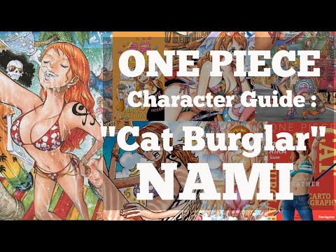 ONE PIECE Character Guide: "Cat Burglar Nami" The beautiful navigator of the Straw Hat Pirates.