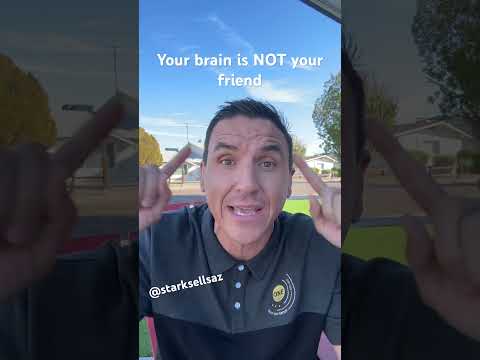 Your brain is NOT your friend #luxuryhomes #scottsdale #gilbert #phoenix #stockmarket #chandleraz