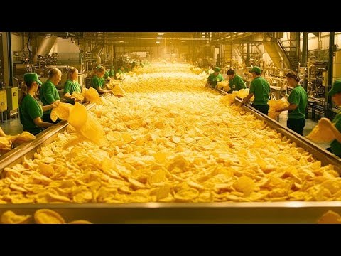 How Pringles Are Made In Factory