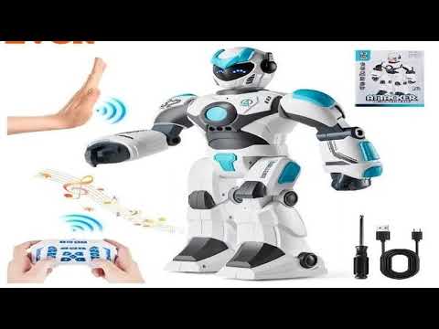 VEVOR RC Robot Toys Mechanical Combat Police Early Education Intelligent Robot E