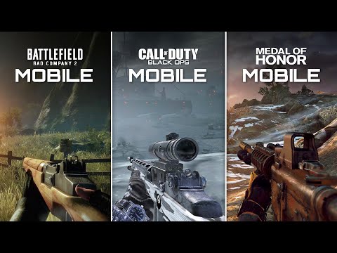 Playing COD Black Ops, Battlefield Bad Company 2 and Medal of Honor on Mobile | Winlator Emulator