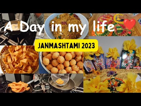 Janmashtami Special Namkeen. Ribbon Pakoda/Seedai/Tamarind Poha. Homemaker's Day in Life Abroad.