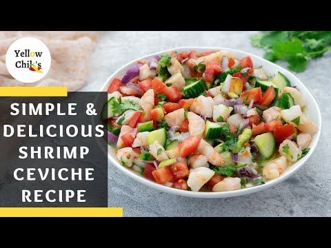 Quick and Easy Shrimp Ceviche Recipe for Seafood Lovers!