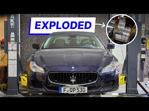 Ferrari/Maserati Engine That Lasted 5 Minutes - Quattroporte GTS - PT6