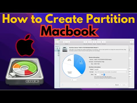 How to Create Partition on Mac | How to Make macOS Hard Drive  Partition 2024