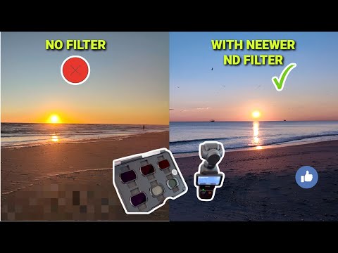 Neewer Magnetic ND Filters for the DJI Pocket 3 ~ Awesome Results