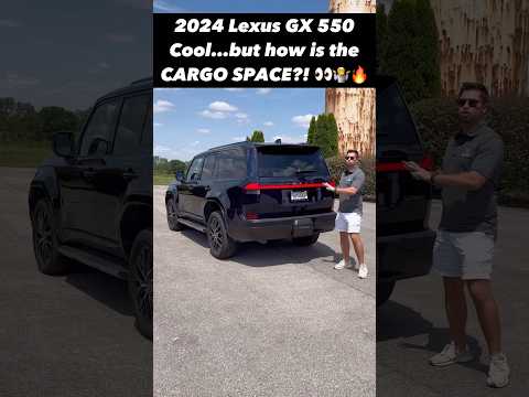 How Much Cargo Space Does the NEW 2024 Lexus GX 550 Have??