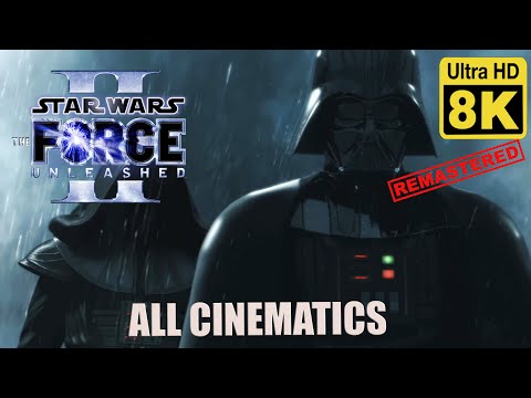 Star Wars The Force Unleashed 2  The Movie (All Cutscenes ) 8K (Remastered with Neural Network AI)