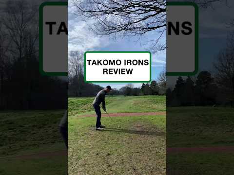 Putting Takomo 101T Irons to the test 🏌‍♂️ #golf #review #satisfying #shorts #short