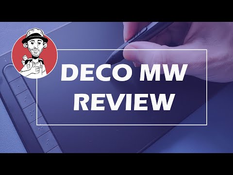 Review - XPPEN's Deco MW wireless drawing tablet for digital art