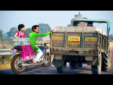 Kanjoos Goa Trip Wala Greedy Husband Vs Wife Motorbike Yatra Hindi Kahaniya Hindi Moral Stories