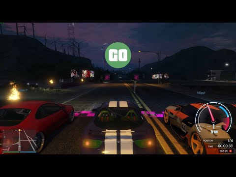 GTA Online - Drag and Drift Races and Sumo