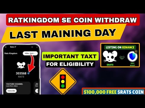 RATKINGDOM MYE ELIGIBLE KASE HUYE| RATKINGDOM TAXT | RATKINGDOM PRICE|HOW TO WITHDRAW RATKINGDOM