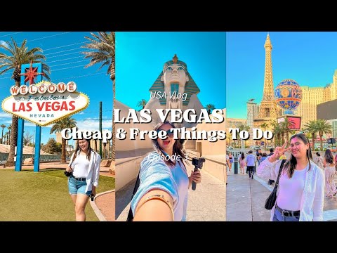 FREE THINGS TO DO IN LAS VEGAS | U.S.A Vlog: Episode 3