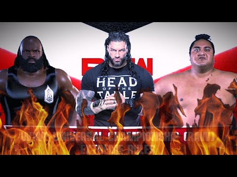 roman reigns vs yokozuna roman reigns vs marknhenry. wwe full match. roman reigns vs brocj lesnar