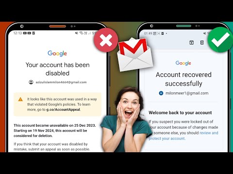 Google account has been disabled || disabled Google recovery || gmail disabled how to enable 2025