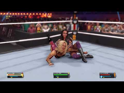 WWE 2K23 - Roxanne Perez Vs Nikkita Lyons Vs Blair Davenport - NXT Women's Championship