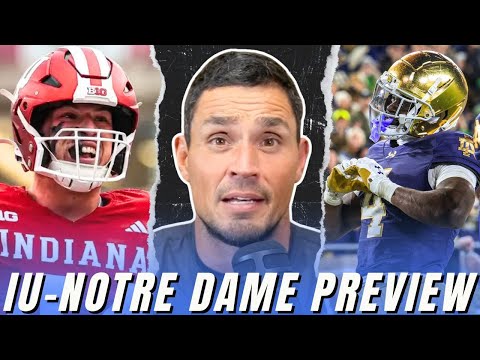 Indiana-Notre Dame CFP PREVIEW & PREDICTION | College Football Playoff First Round