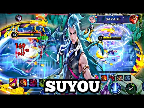 Why Are you So Strong! ( Suyou ) New Hero Suyou Gameplay | Mobile legends