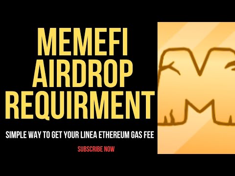 GET YOUR MEMEFI LINEA ETHEREUM GAS FEE//PRACTICAL STEPS. @IkabaMichael