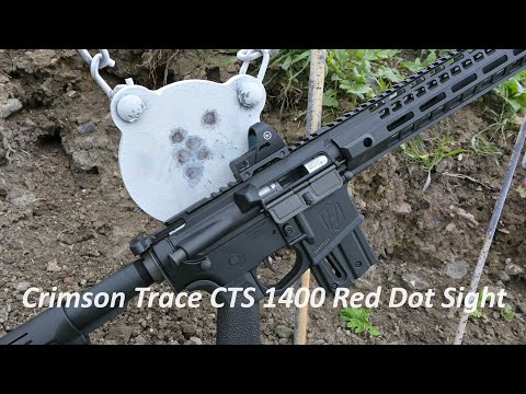 Crimson Trace CTS 1400 Red Dot Sight, Full Review