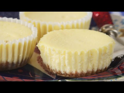 Individual Cheesecakes Recipe Demonstration - Joyofbaking.com