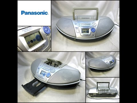 Panasonic RX-ES22 Portable CD Stereo Radio Cassette Boombox