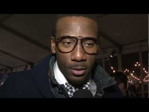 Amare Stoudemire at Tommy Hilfiger Fashion Show