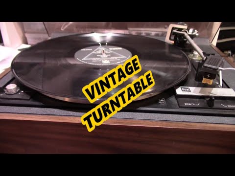 Vintage Dual 1237 turntable plus what going on with this channel