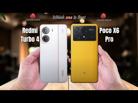 Redmi Turbo 4 vs Poco X6 Pro  Full comparison ⚡Which one is Best