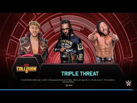 Swerve Strickland vs Will Ospreay vs Kenny Omega