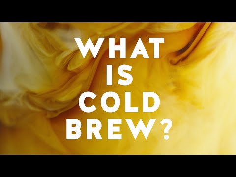 Blue Bottle Coffee Concepts - What is Cold Brew?