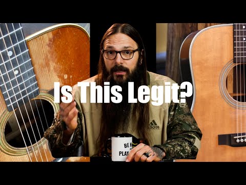 Is this INSTANT vintage guitar-making technique a scam? ★ Acoustic Tuesday 184