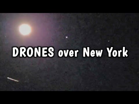 DRONES Sightings in New York City | UFO DRONES over NYC | Drones Watch New York