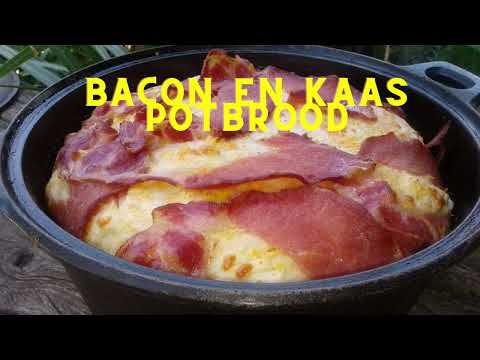 Bacon en Kaas Potbrood