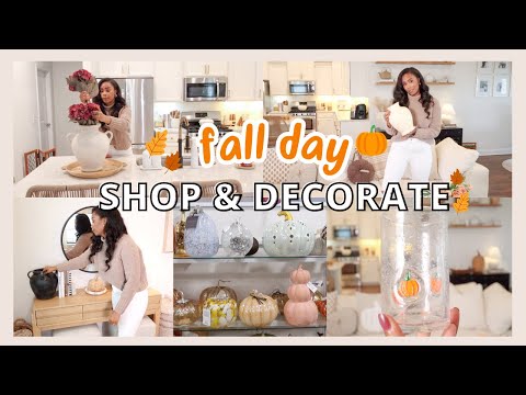 FALL SHOP AND DECORATE WITH ME // LoveLexyNicole