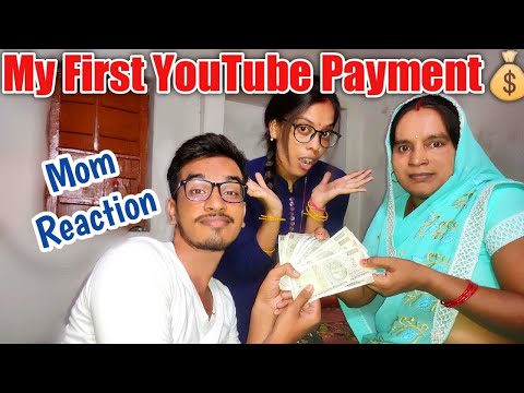 My First Payment From YouTube | My First YouTube Payment | My YouTube Earnings