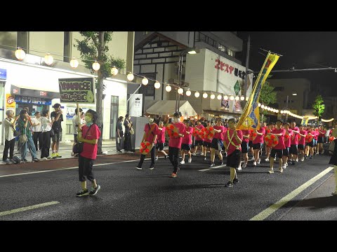 2024 第62回花笠祭り 第2日 第6集団 山形県立山辺高等学校福祉科 4K版