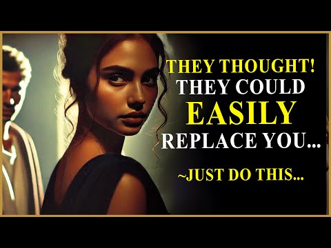 They Thought They Could Easily Replace You... | Stoic Mindset