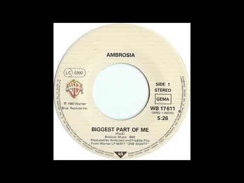 Ambrosia - Biggest Part Of Me (1980)