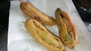 #bhajji#Mirchi#Uttarakarnataka#menasinakai Bajji# |North karnataka style Mirchi bhajji | ChilliBhaji