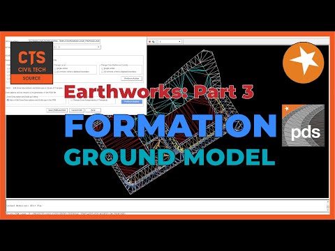 Causeway - PDS Earthworks: Part 3 - Generate your Formation Model