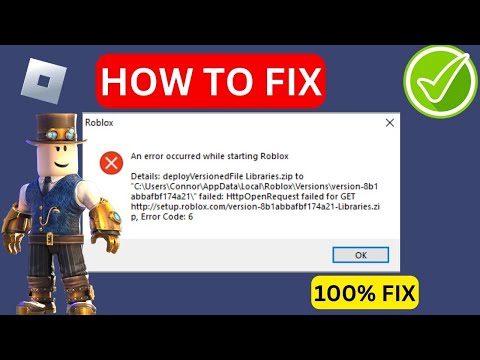 How To Fix An Error Occurred While Starting Roblox | Windows 7/8/10/11 (2024)