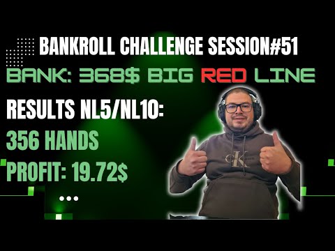 BANKROLL CHALLENGE Session#51 BIG RED LINE! 😎