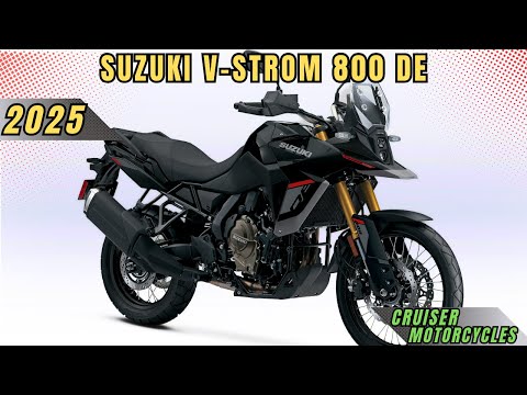 2025 Suzuki V-Strom 800DE | Best New Adventure Motorcycles You Must Buy!