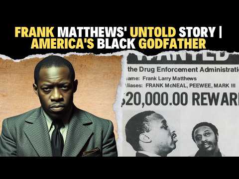 The $100M Drug Lord Who Vanished: Frank Matthews' Untold Story | America's Black Godfather