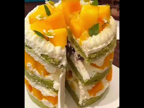 Cake #subscribe #dessert #shortvideo #cake #food #matcha #fruits #chocolate